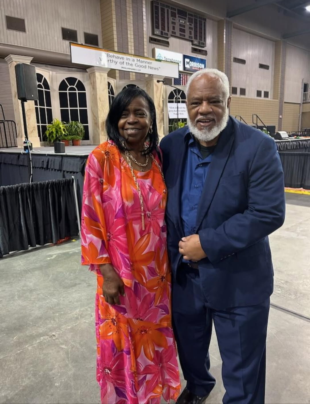 Lucille T. Bonvillian smiling at a community gathering