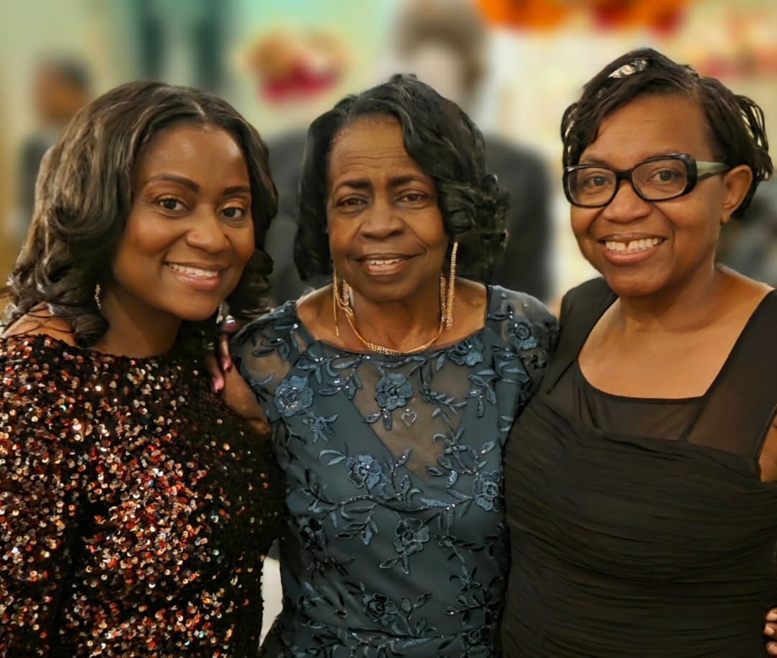 Lucille T. Bonvillian with family